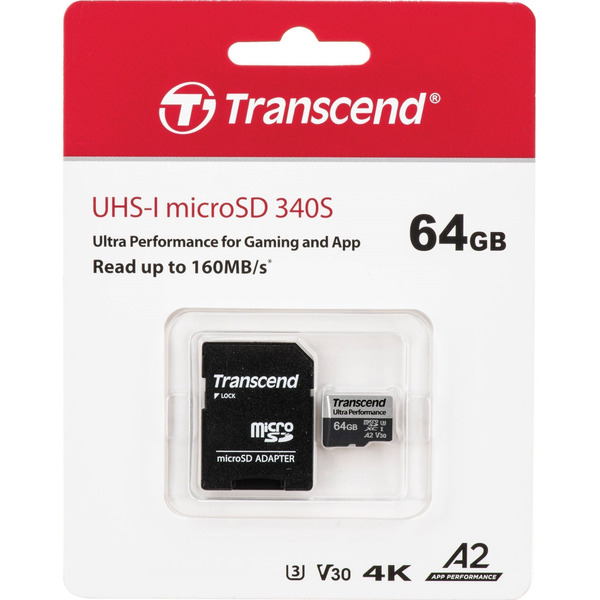 Карта пам'яті Transcend TS64GUSD340S