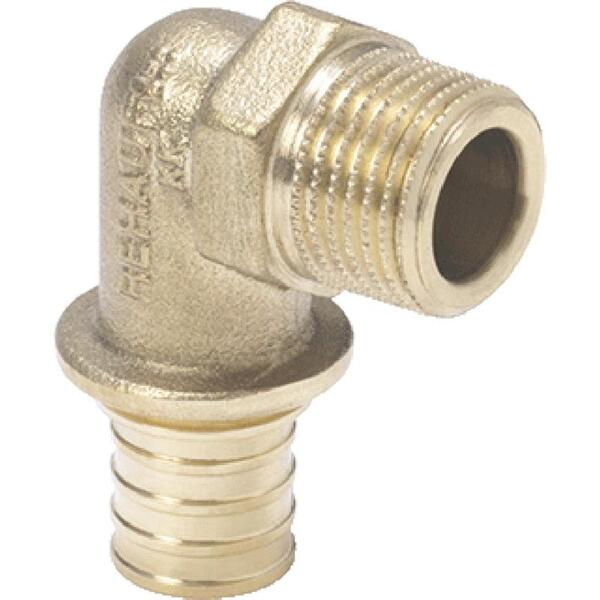 Rehau Уголок Rautitan LX, наружная резьба, 20-3/4"