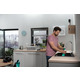 Hansgrohe Смеситель для кухни Focus M42, дл.излива - 224мм, вытяжной, 1 рычаг, KM220, хром