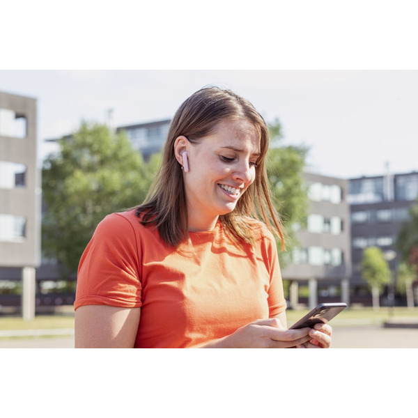 Наушники Trust Primo Touch True Wireless [Pink]