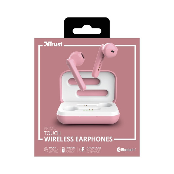 Наушники Trust Primo Touch True Wireless [Pink]