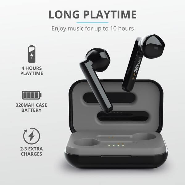 Наушники Trust Primo Touch True Wireless [Black]