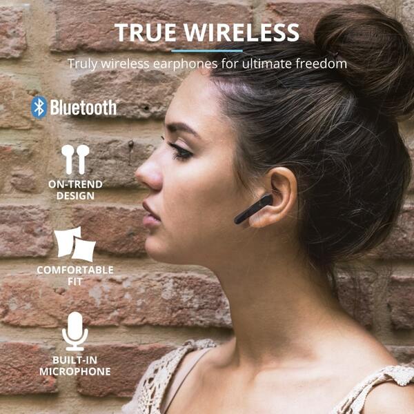 Наушники Trust Primo Touch True Wireless [Black]