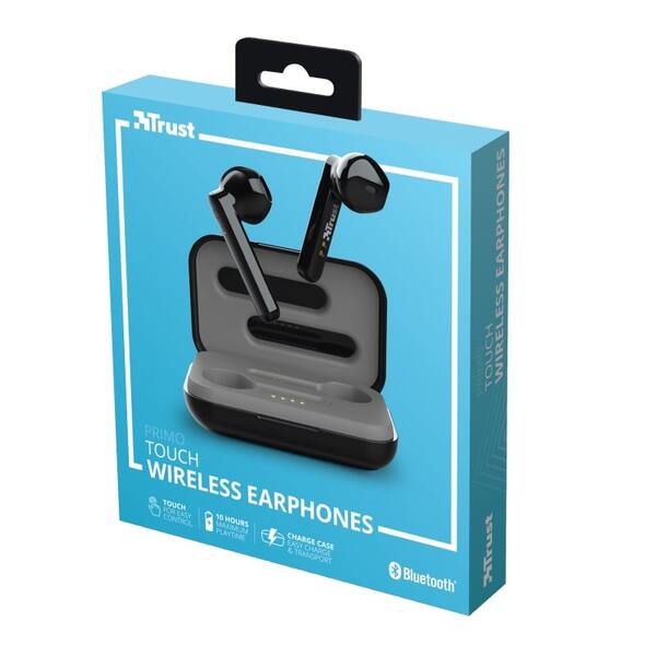 Наушники Trust Primo Touch True Wireless [Black]