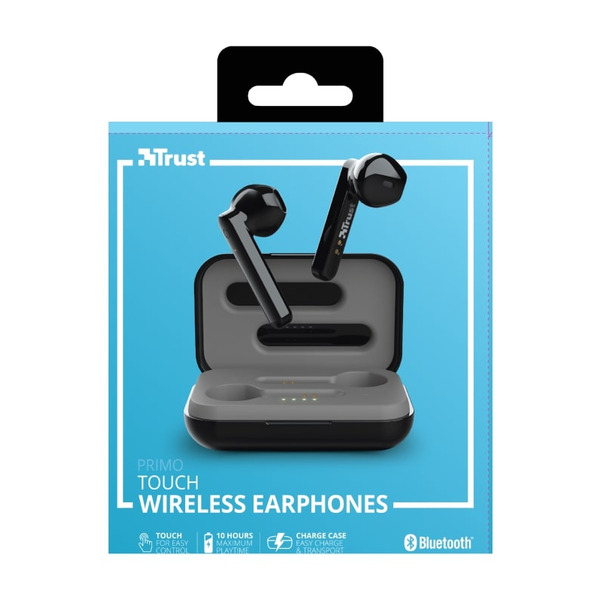 Наушники Trust Primo Touch True Wireless [Black]