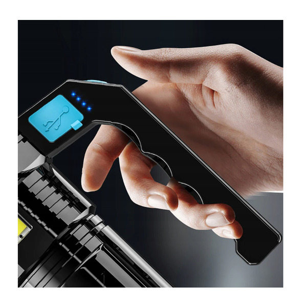 Військово-тактичний ліхтар XML-T6 з акумулятором