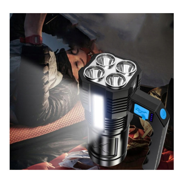 Військово-тактичний ліхтар XML-T6 з акумулятором