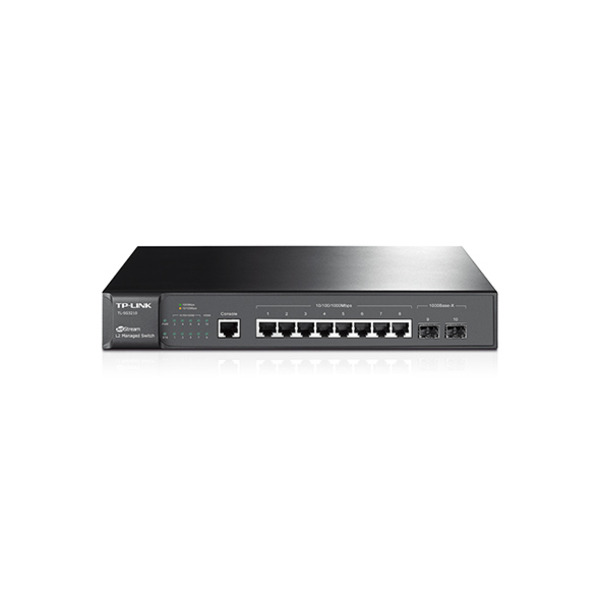 Коммутатор TP-Link L-SG3210 8x1GE, 2xGE/SFP, L2, JetStream