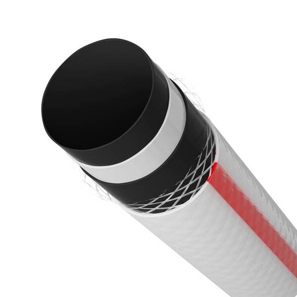 Шланг для поливу 5-ти шаровий 1/2 ", 20м, армований PVC INTERTOOL GE-4132
