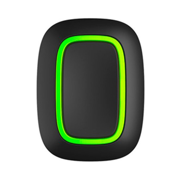 Бездротова тривожна кнопка чорна Ajax Button black EU