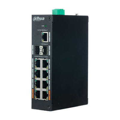 Комутатор 8 портів некерований Dahua DH-PFS3211-8GT-120