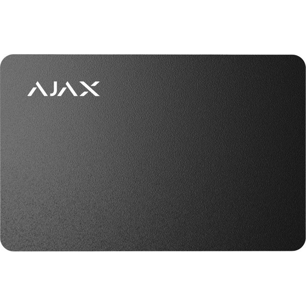 Безконтактна картка керування Ajax Pass black (3pcs)