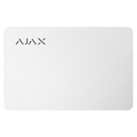 Безконтактна картка керування Ajax Pass white (3pcs)
