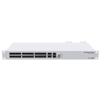 Комутатор 24 порти керований MikroTik CRS326-24S+2Q+RM