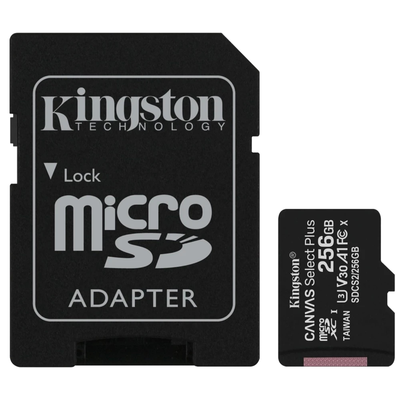 Карта пам'яті Kingston MicroSDXC 256GB