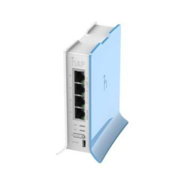 Точка доступу з 4-портами Ethernet для домашнього використання MikroTik hAP liteTC (RB941-2nD-TC)