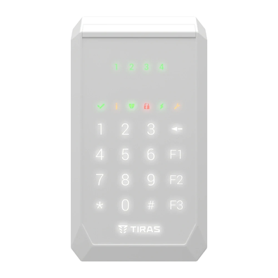 Клавіатура Тірас Tiras K-PAD4 (white)