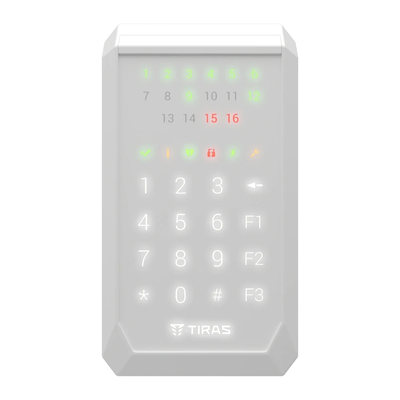 Клавіатура Тірас Tiras K-PAD16 (white)