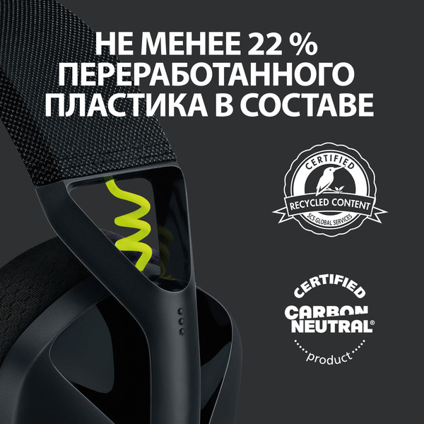Наушники Logitech G435 Wireless Black (981-001050)