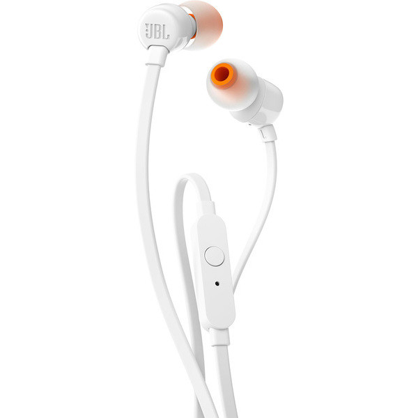Наушники с микрофоном JBL Tune 110 White (JBLT110WHT)