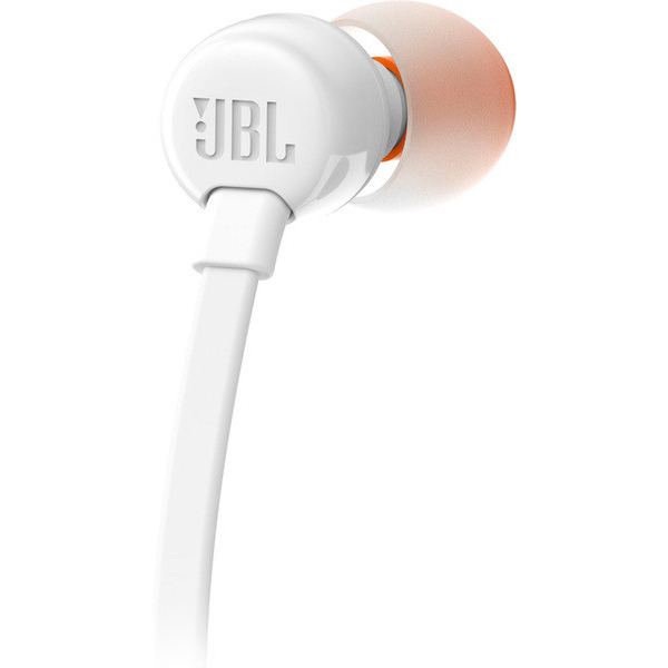 Наушники с микрофоном JBL Tune 110 White (JBLT110WHT)