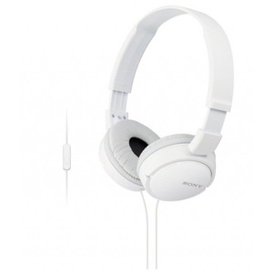 Навушники з мікрофоном Sony MDR-ZX110AP White (MDRZX110APW)