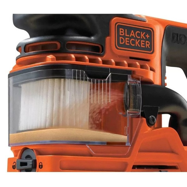 Вібраційна шліфмашина Black&Decker KA330E 270Вт, 115x230мм.
