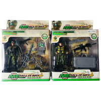 Іграшковий набір DIY TOYS Фігурка військового з обладнанням, в асорт (CJ-2175126)