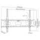 Кронштейн X-Digital Steel ST415 Black (VESA600х400)