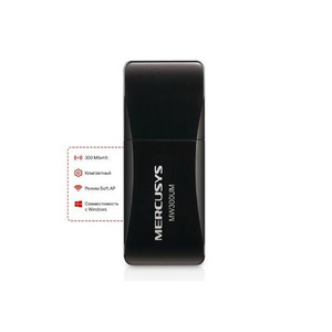 Бездротовий адаптер Mercusys MW300UM