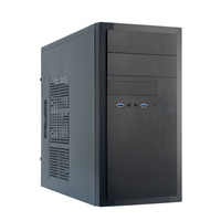 Корпус ПК CHIEFTEC HT-01B без БП 2xUSB3.0 mATX чорний (HT-01B-OP)