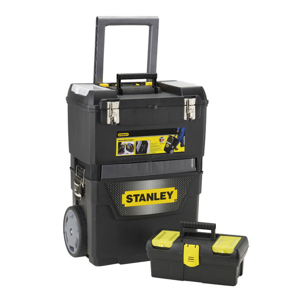 Ящик на колесах IML Mobile Work Center 2 in 1, размеры 473x302x627 мм STANLEY 1-93-968