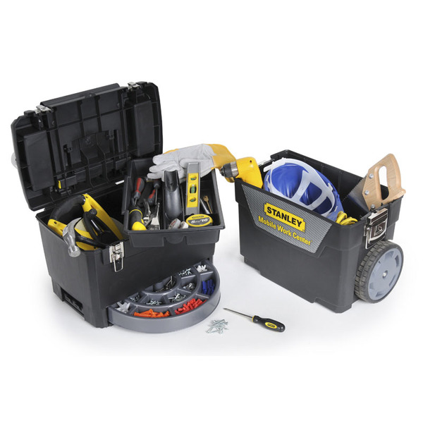 Ящик на колесах IML Mobile Work Center 2 in 1, размеры 473x302x627 мм STANLEY 1-93-968