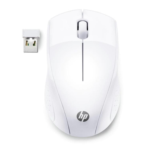 Миша HP 220 Wireless Mouse Snow White (7KX12AA)