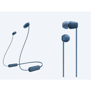 Sony Наушники WI-C100 In-ear IPX4 Wireless Blue