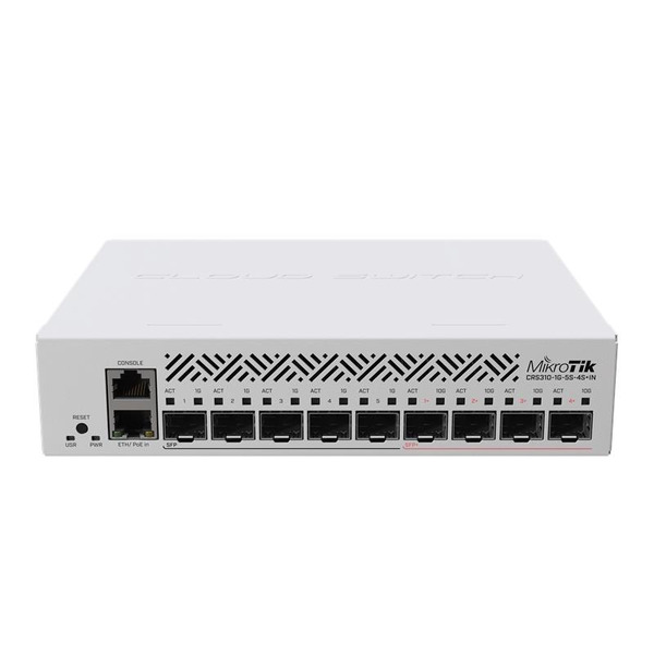 Комутатор MikroTik CRS310-1G-5S-4S+IN