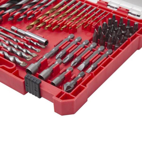 Набір свердл та біт 50шт INTERTOOL SD-0050