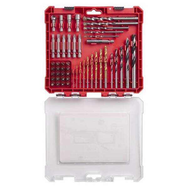 Набір свердл та біт 50шт INTERTOOL SD-0050