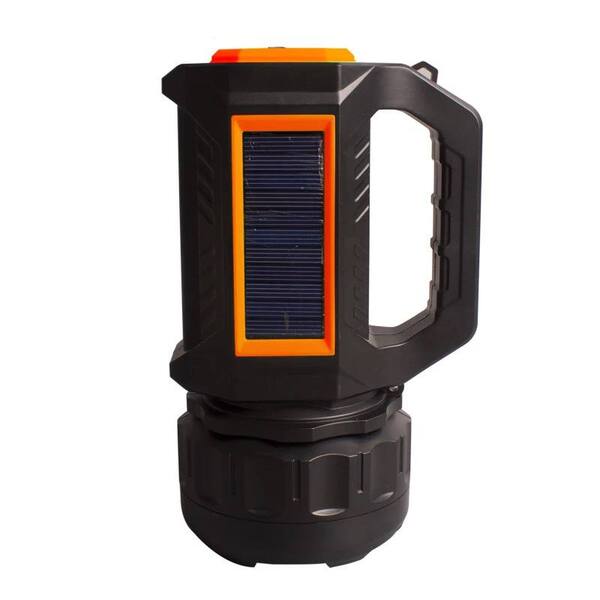 Ліхтар UNIT Rechargeable spotlight flachlight solar sistem
