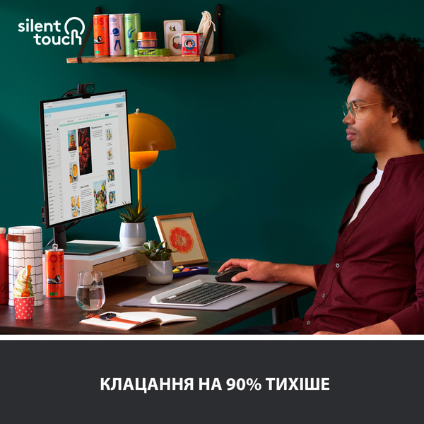 Миша Logitech Signature M650 Graphite (910-006253)