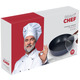 Сковорідка BRAVO CHEF Глибока з кришкою 28 см (BC-1101-28/L)
