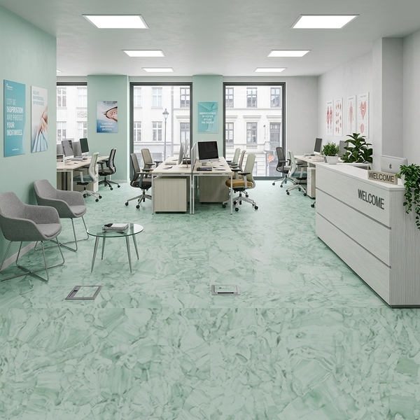 Линолеум Tarkett iQ Megalit PASTEL GREEN 0618