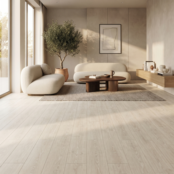 Плитка ПВХ Tarkett Art Vinyl ModulArt7 OAK ELEGANT WHITE