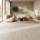 Плитка ПВХ Tarkett Art Vinyl ModulArt7 OAK ELEGANT WHITE