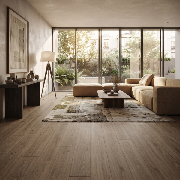 Плитка ПВХ Tarkett Art Vinyl ModulArt7 OAK PURE BROWN