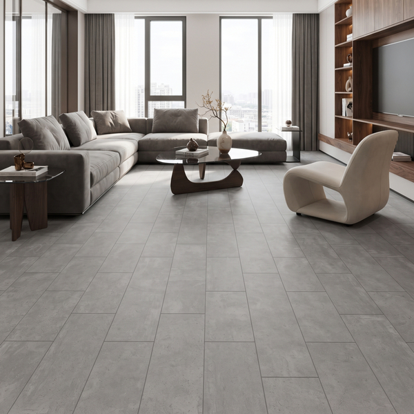 Плитка ПВХ Tarkett Art Vinyl ModulArt7 STUCCO GREY