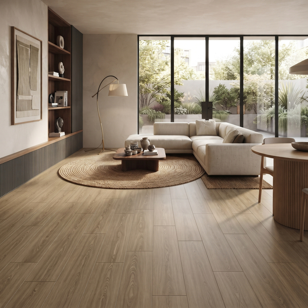 Плитка ПВХ Tarkett Art Vinyl ModulArt7 OAK STREET COLD BROWN