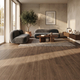 Плитка ПВХ Tarkett Art Vinyl ModulArt7 OAK MODERN BROWN