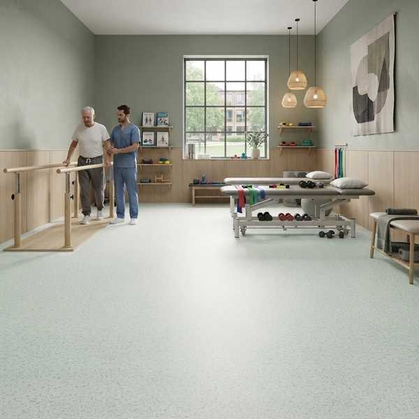 Лінолеум Tarkett iQ GRANIT LIGHT GREEN 0390