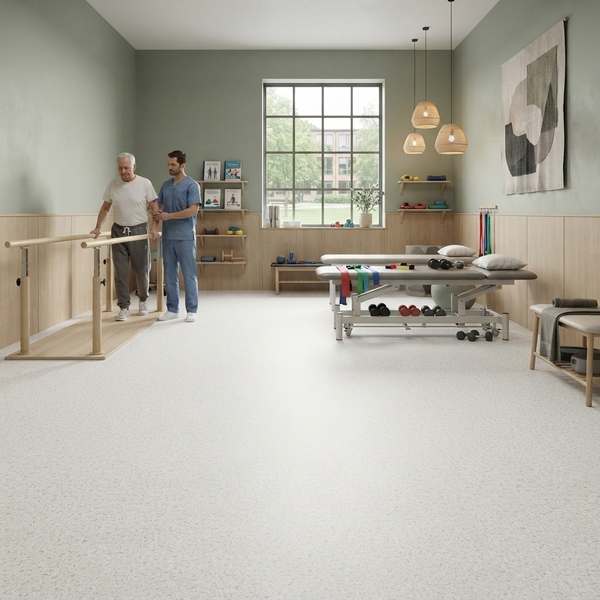 Линолеум Tarkett iQ GRANIT LIGHT GREY 0160